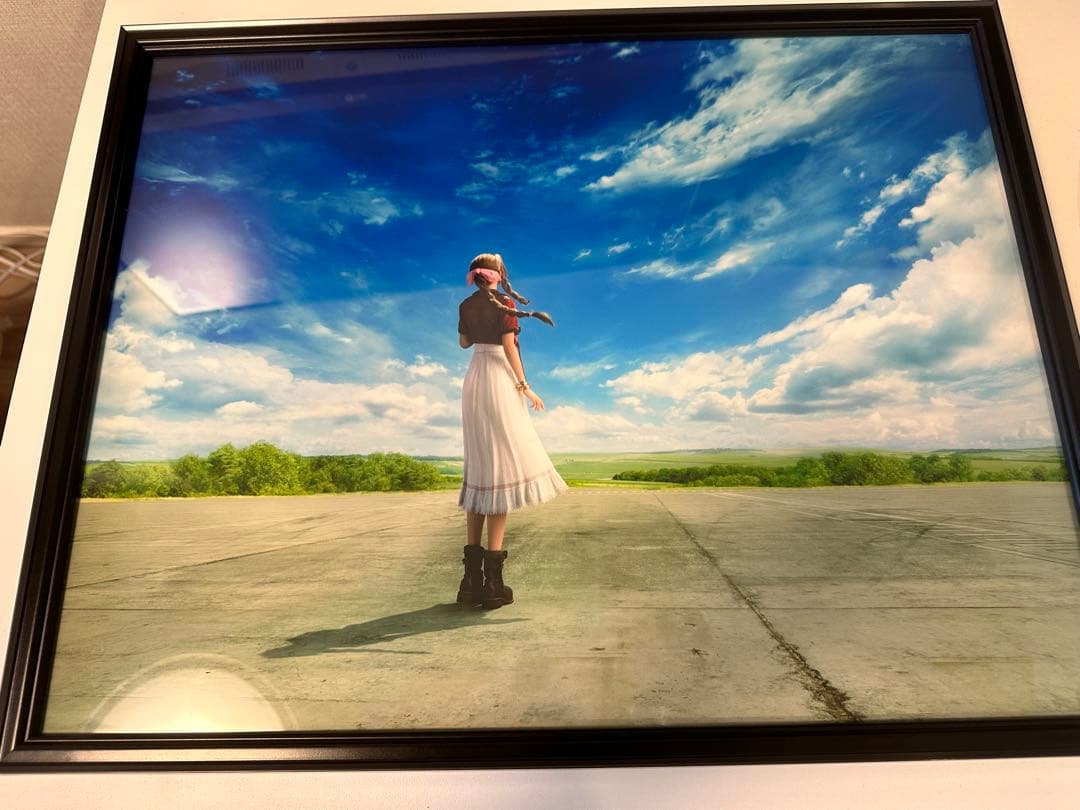 と*お様 高精彩アート エアリス 複製原画 ファイナルファンタジー FF7