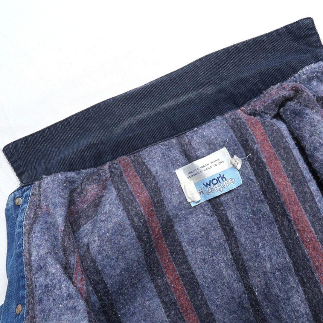 70s Sears Work Leisure カバーオール 裏地ブランケット