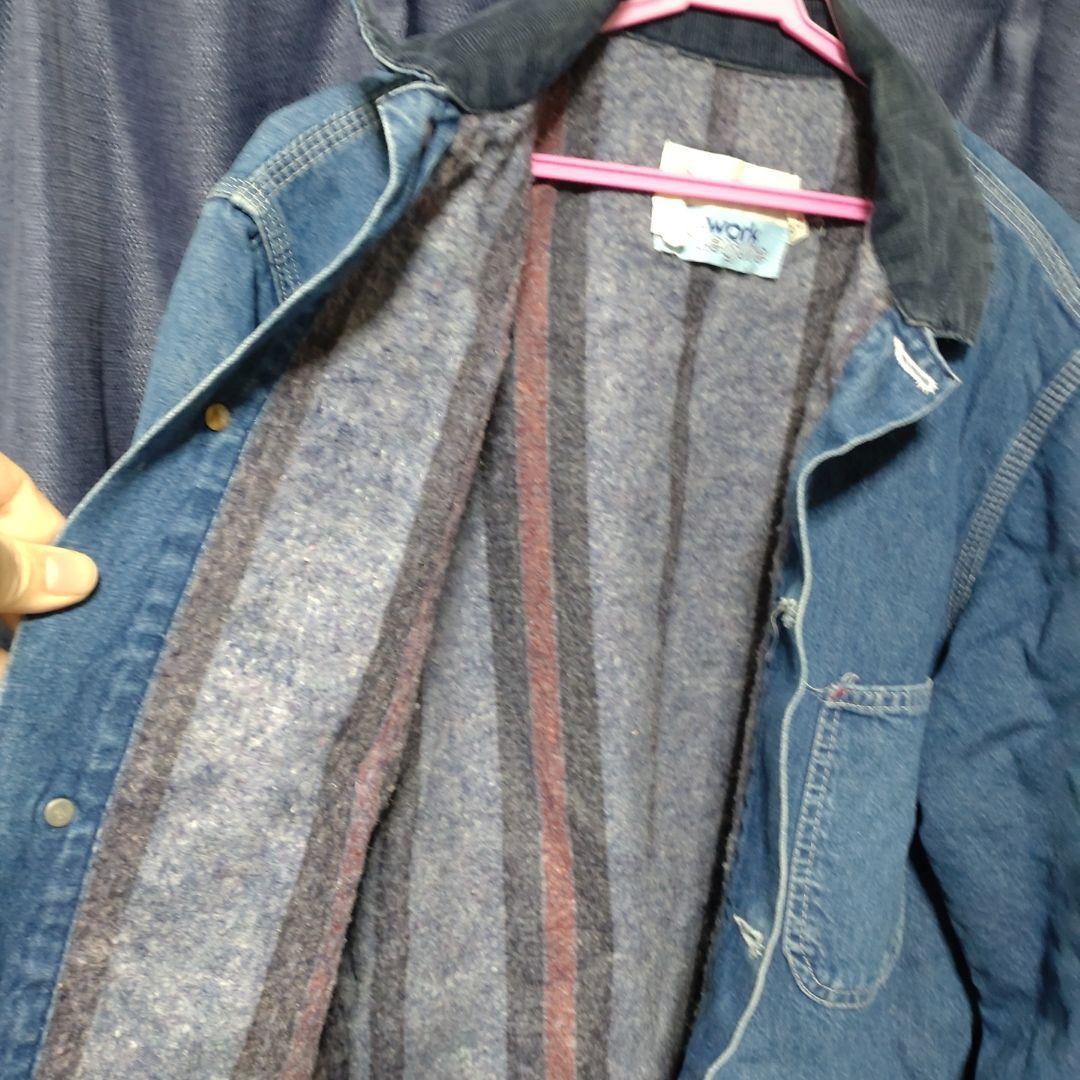 70s Sears Work Leisure カバーオール 裏地ブランケット