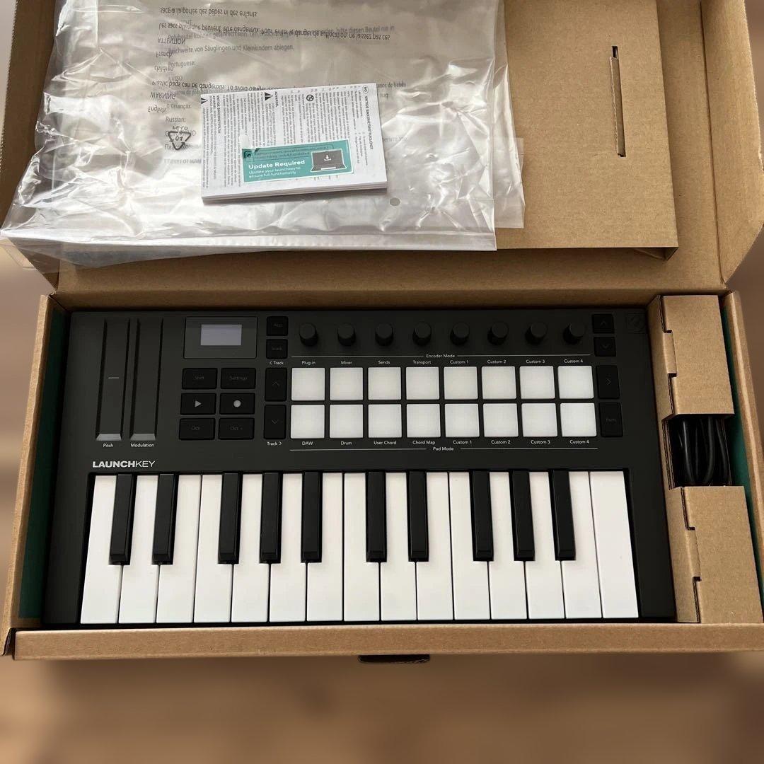 DTM・DAW novation LAUNCH KEY MINI25