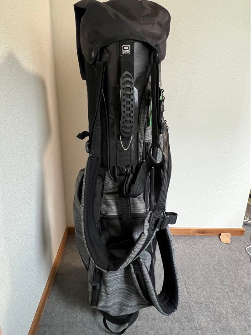 OGIO オジオ　キャディバッグ グレー 6仕切り