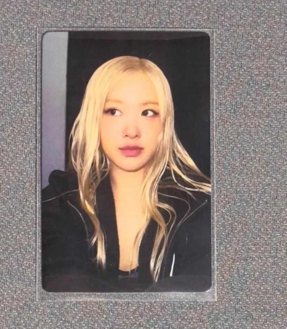 BLACKPINK ロゼ rosie シンガポール ポップアップ 購入特典