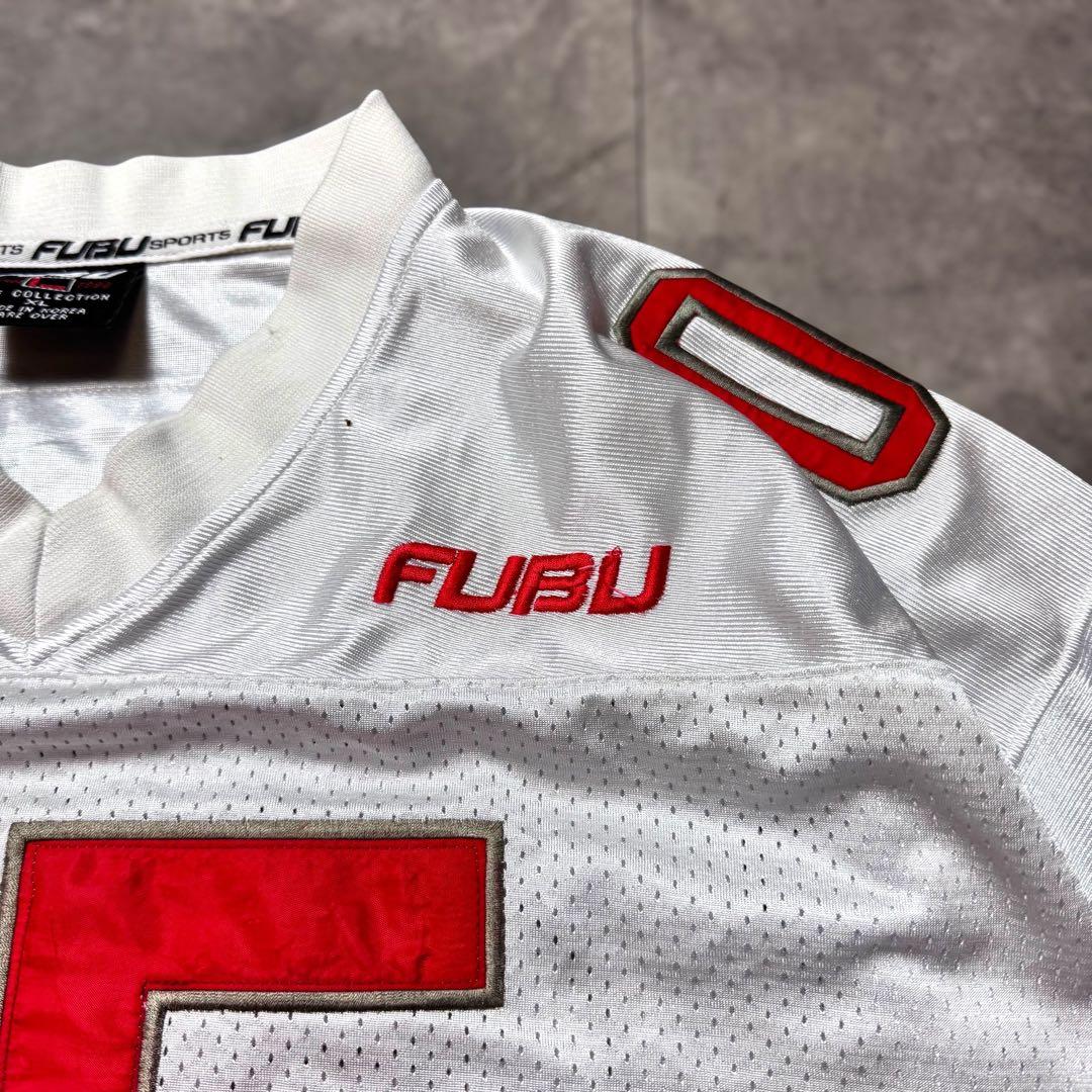 FUBU フブ ゲームシャツ XL 半袖シャツ b-boy HIPHOP