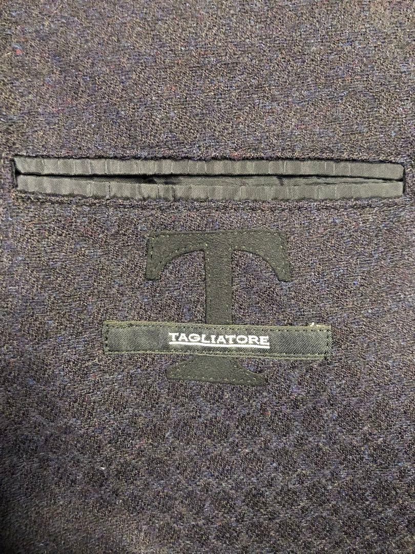 SAFARI掲載 限定品 タリアトーレ ネイビー ブレザー 44 紺ブレ