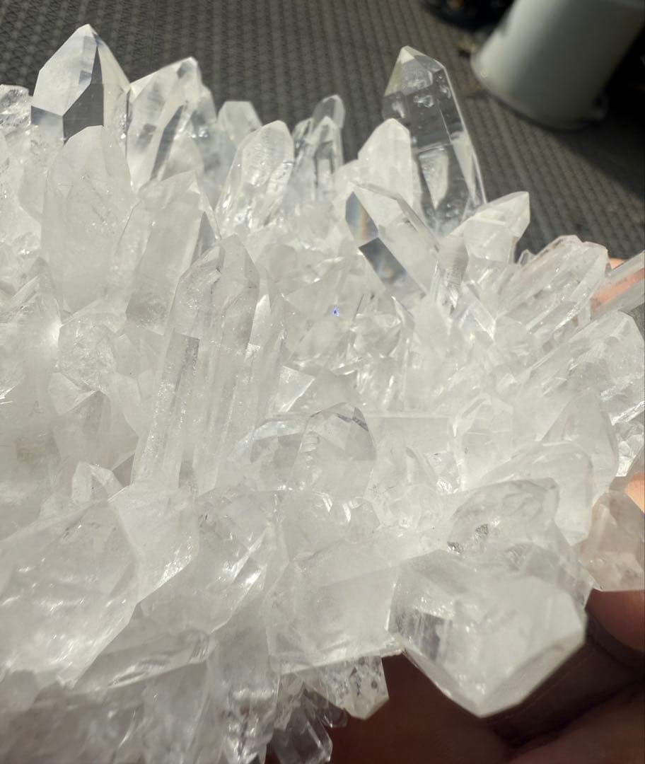 天然石　アーカンソー産　水晶クラスター