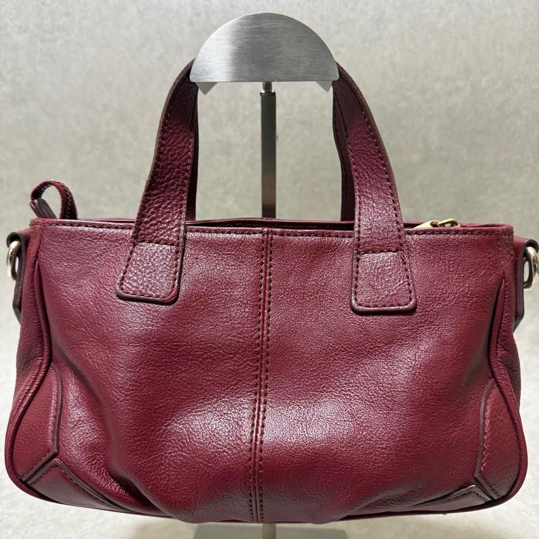 【バーバリーブルーレーベル】2wayショルダーバッグ　ゴールドロゴ　ノバチェック