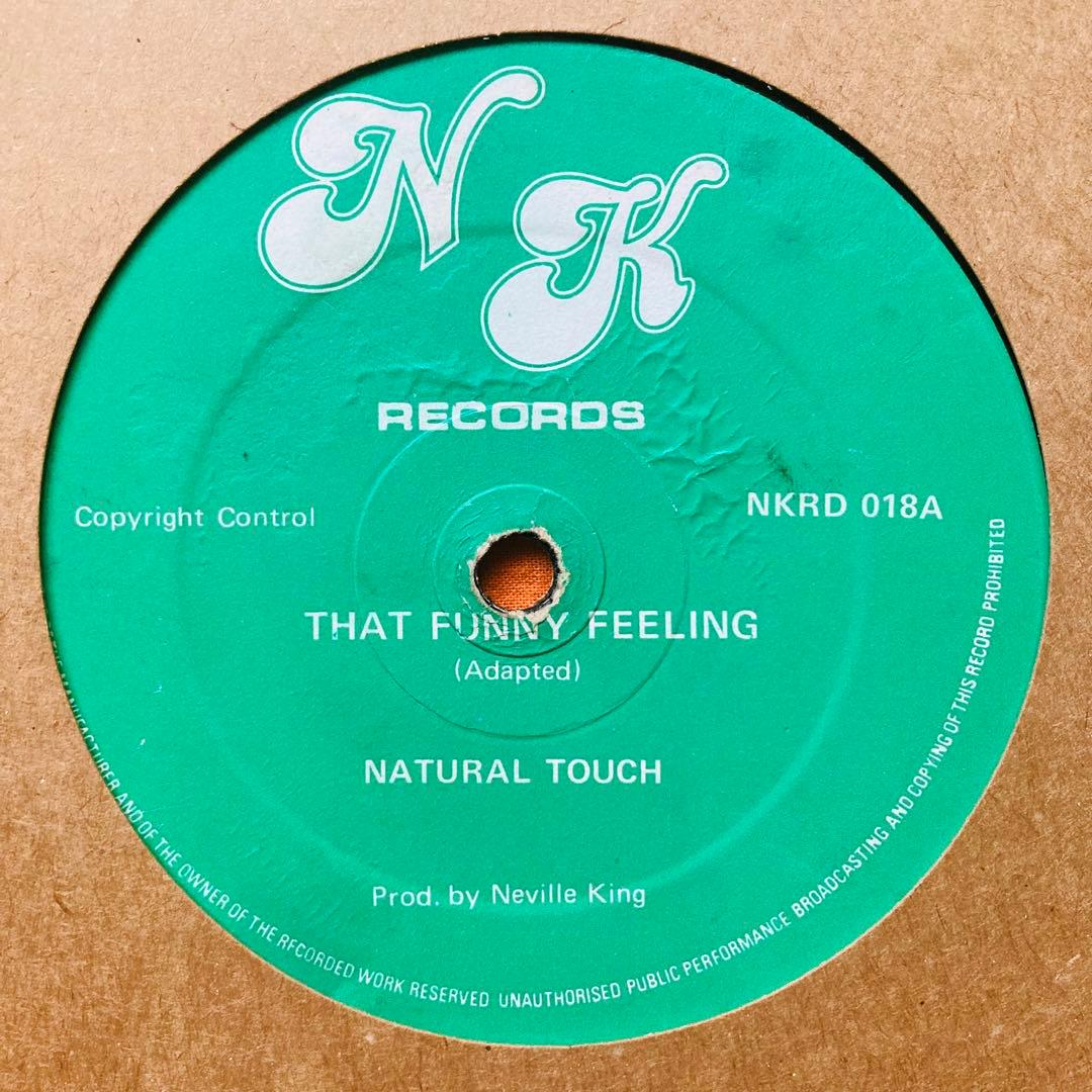 12インチ NATURAL TOUCH 2枚　　レゲエ ラバーズ