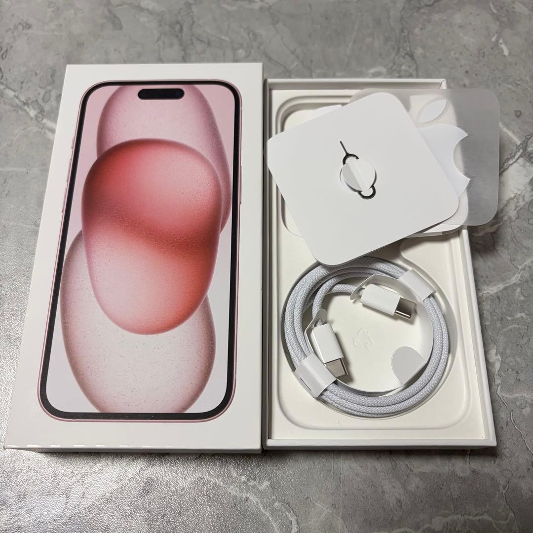 iPhone 15 ピンク 256GB 本体