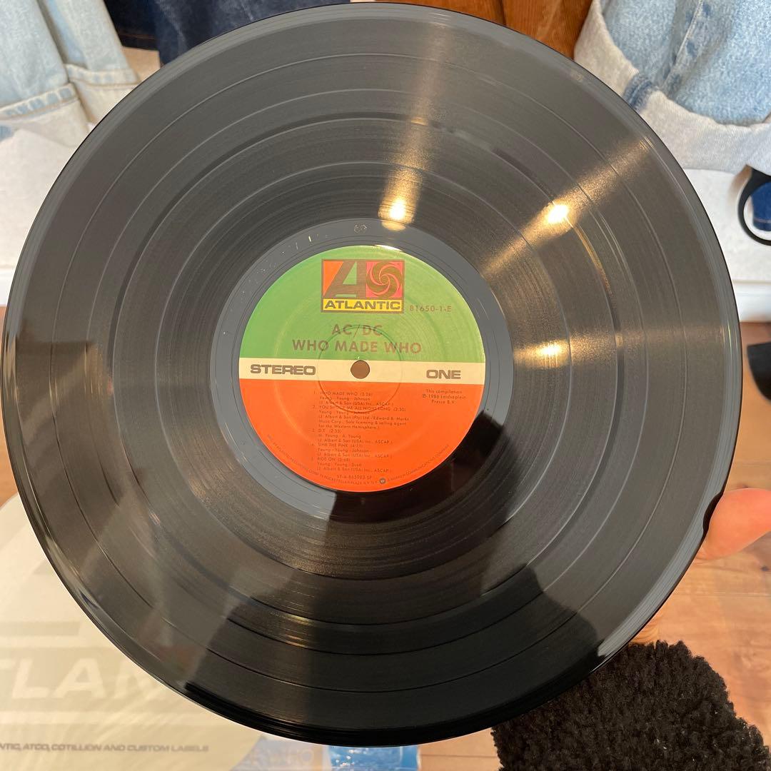 USオリジナル盤 AC/DC Who Made Who LP レコード