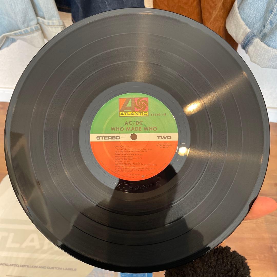 USオリジナル盤 AC/DC Who Made Who LP レコード