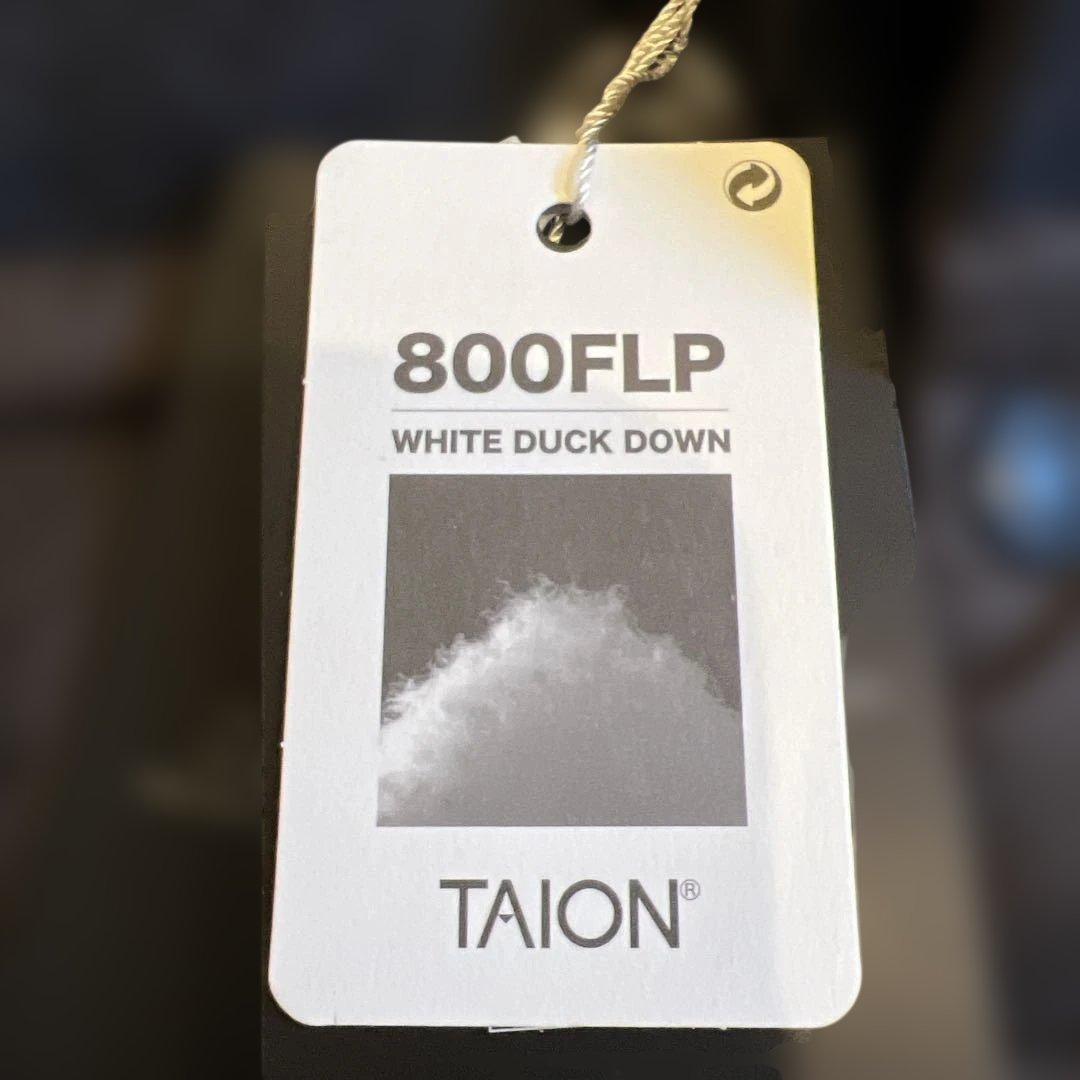 【新品タグ付き】TAION☆高保温800FLPダウン150cm / ダークチョコ