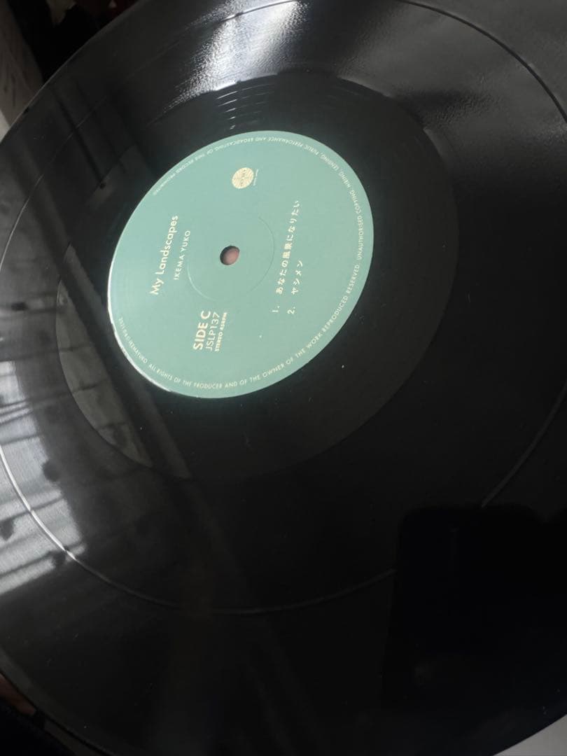 盤未使用　池間由布子　my landscape レコード2枚組