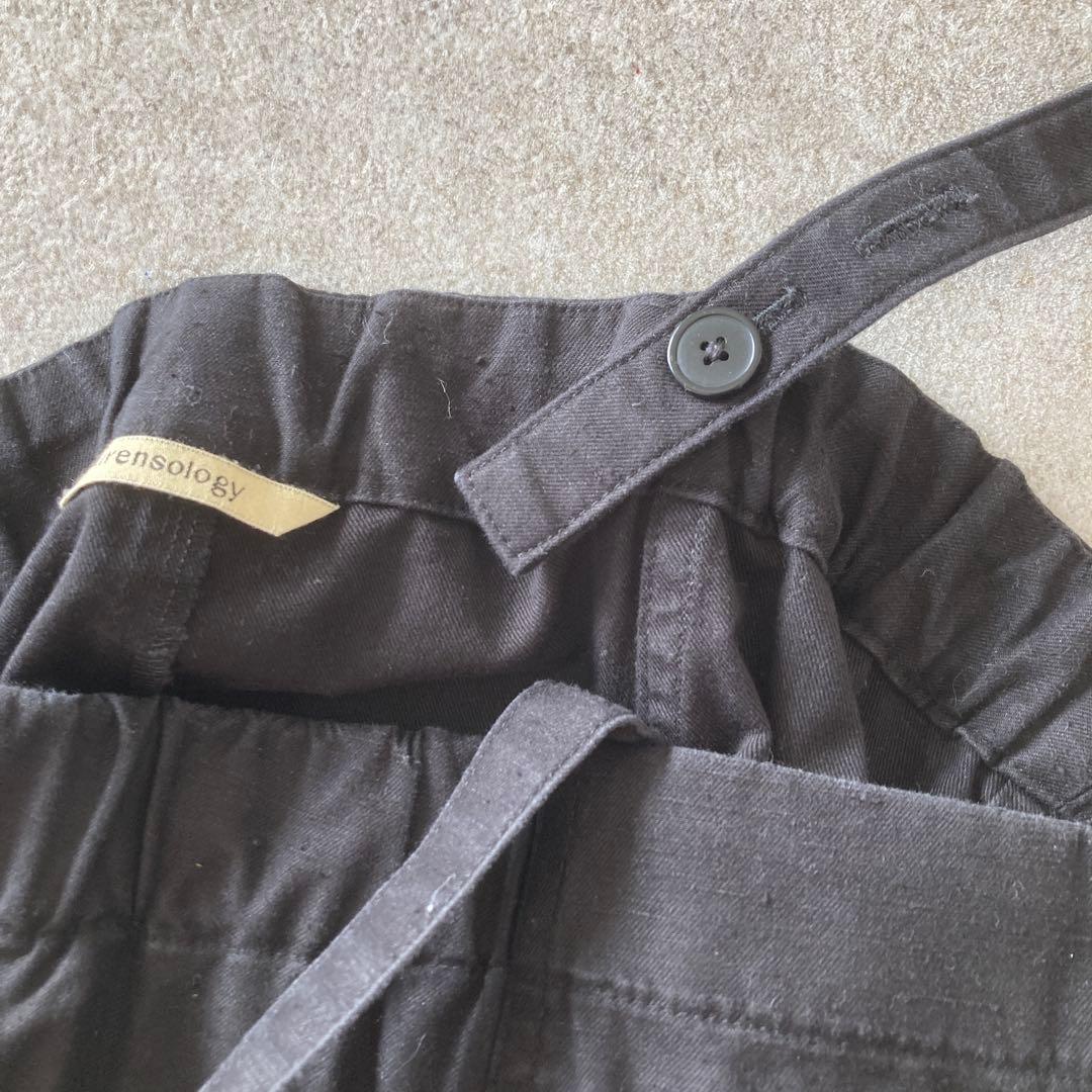 【Curensology(カレンソロジー)】コットンネップサロペットパンツ