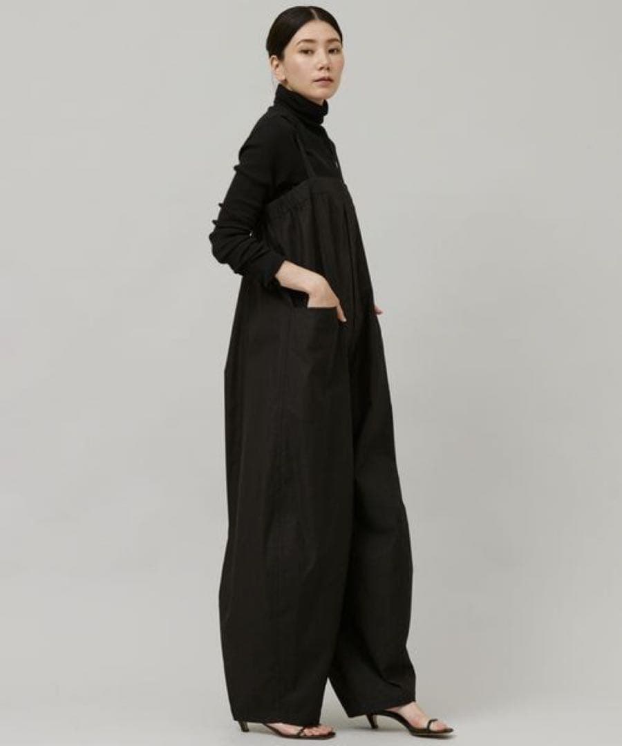 【Curensology(カレンソロジー)】コットンネップサロペットパンツ