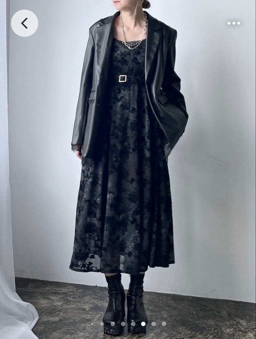 【新品タグ付】HARE オパールシアーキャミワンピース