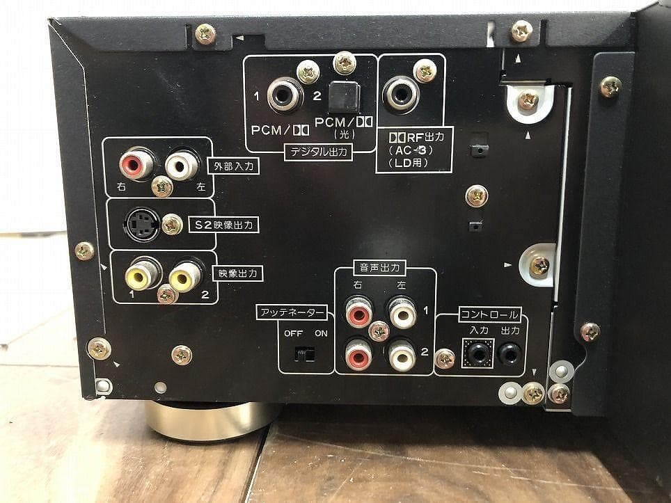 Pioneer DVD/LDコンパチブルプレーヤー カラオケ対応 DVL-K88