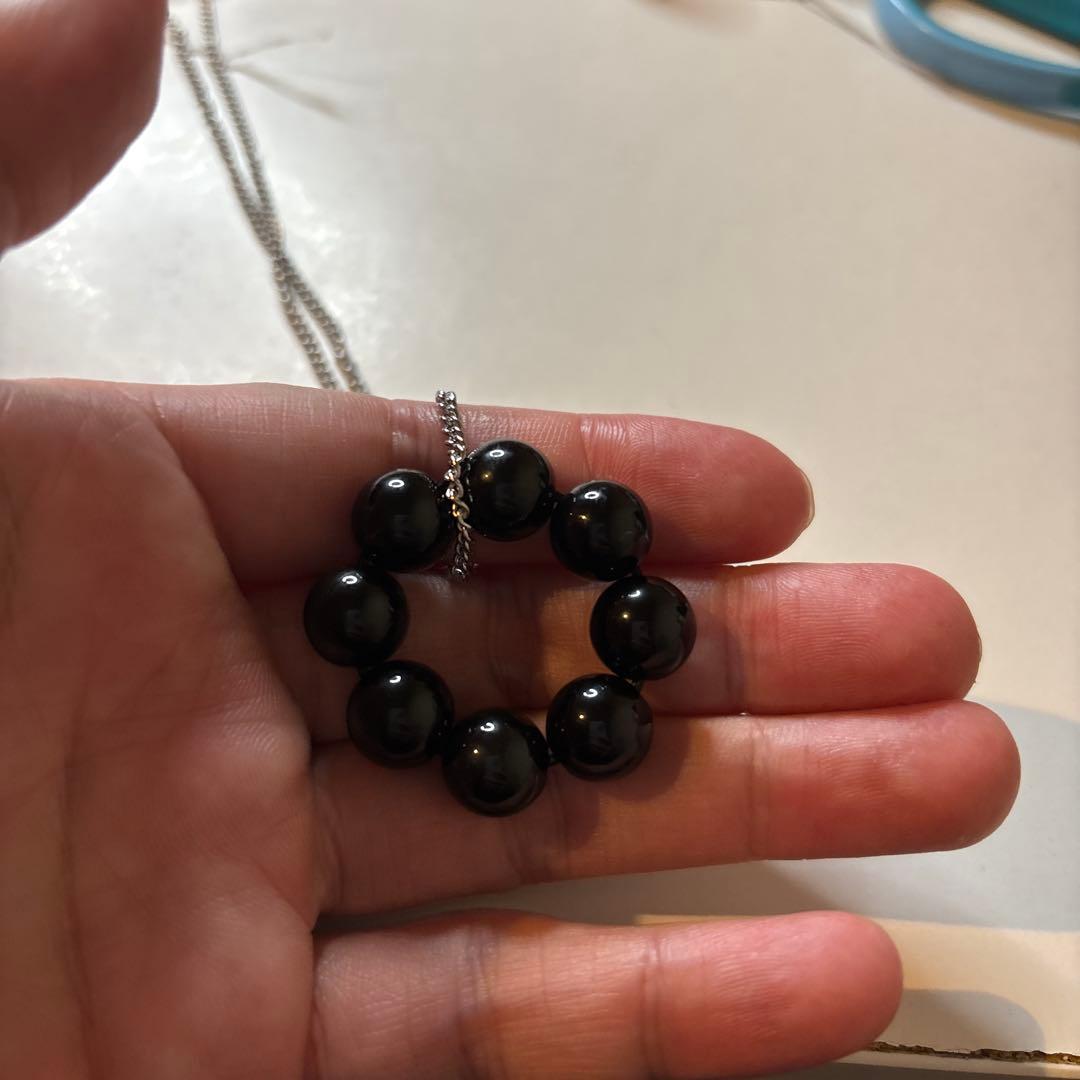 モリオンのペンダントトップたん！これは良い！ネックレスもついてるよ！