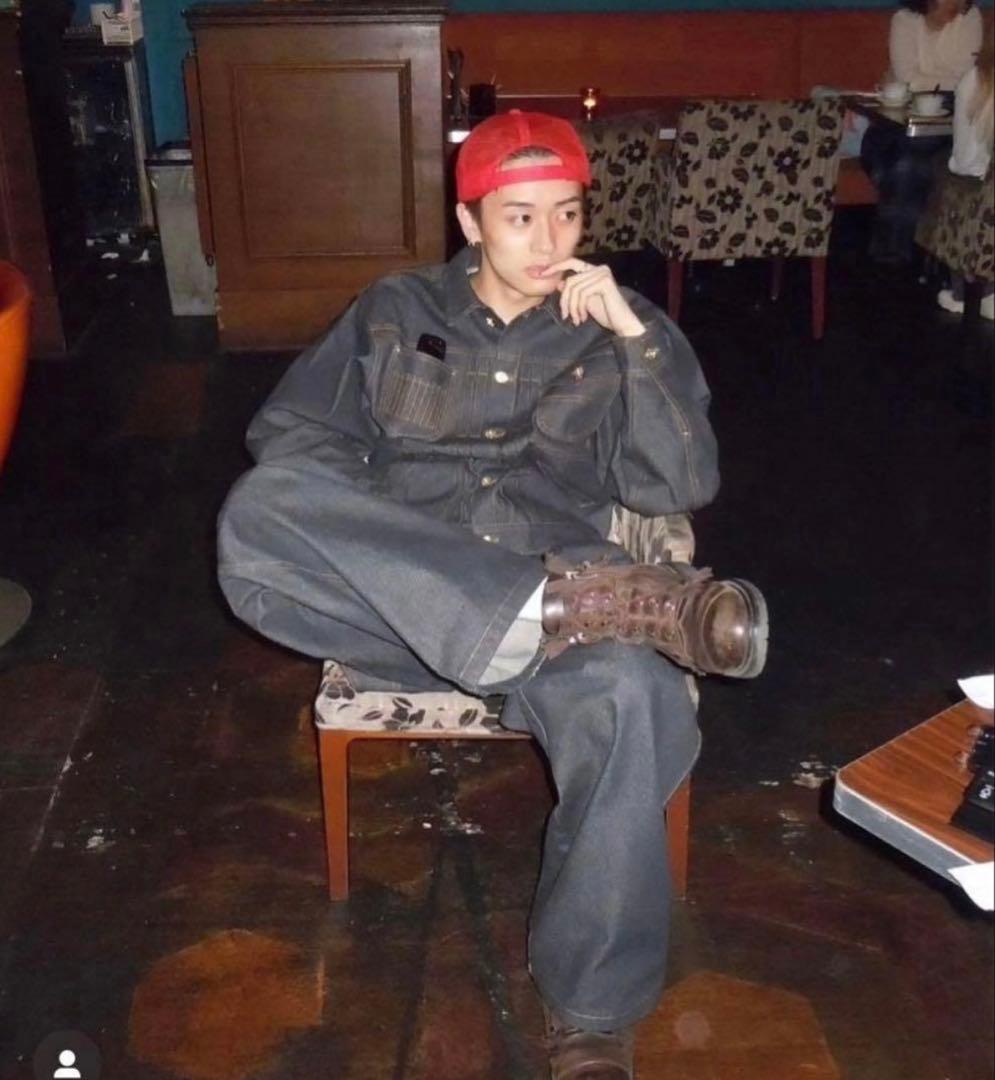 あ*ね様 ballsybrothers デニムジャケット　インディゴ　L