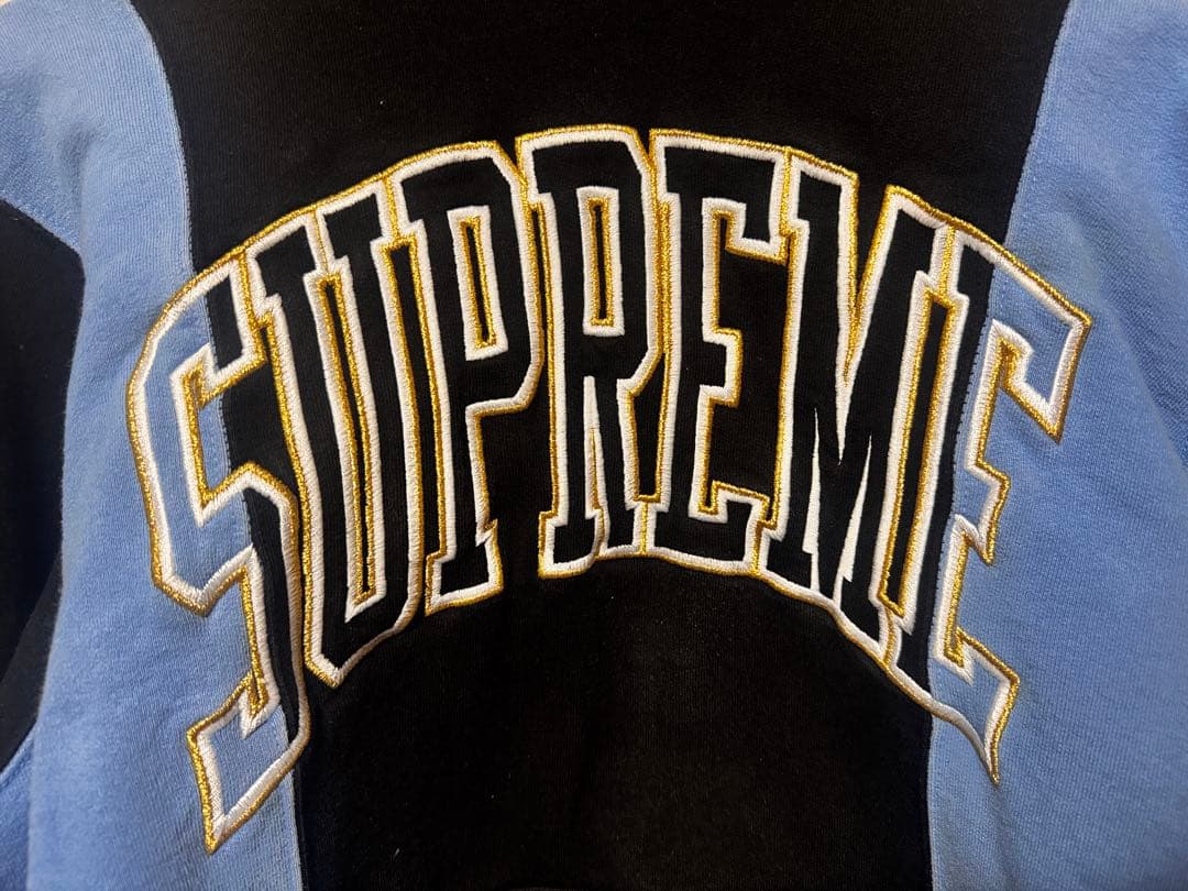 シュプリーム/ビッグ刺繍アーチロゴパーカー Sサイズ【コムドット】