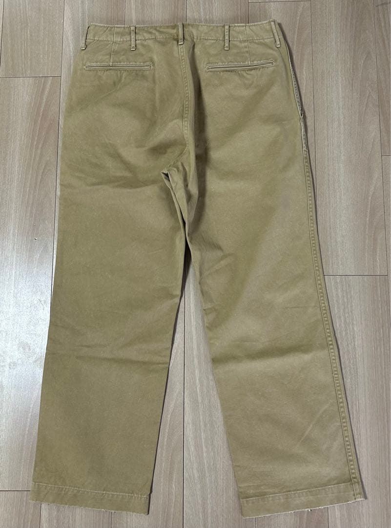 【極美品】RON HERMAN DENIM ダメージ加工 チノ ワークパンツ！