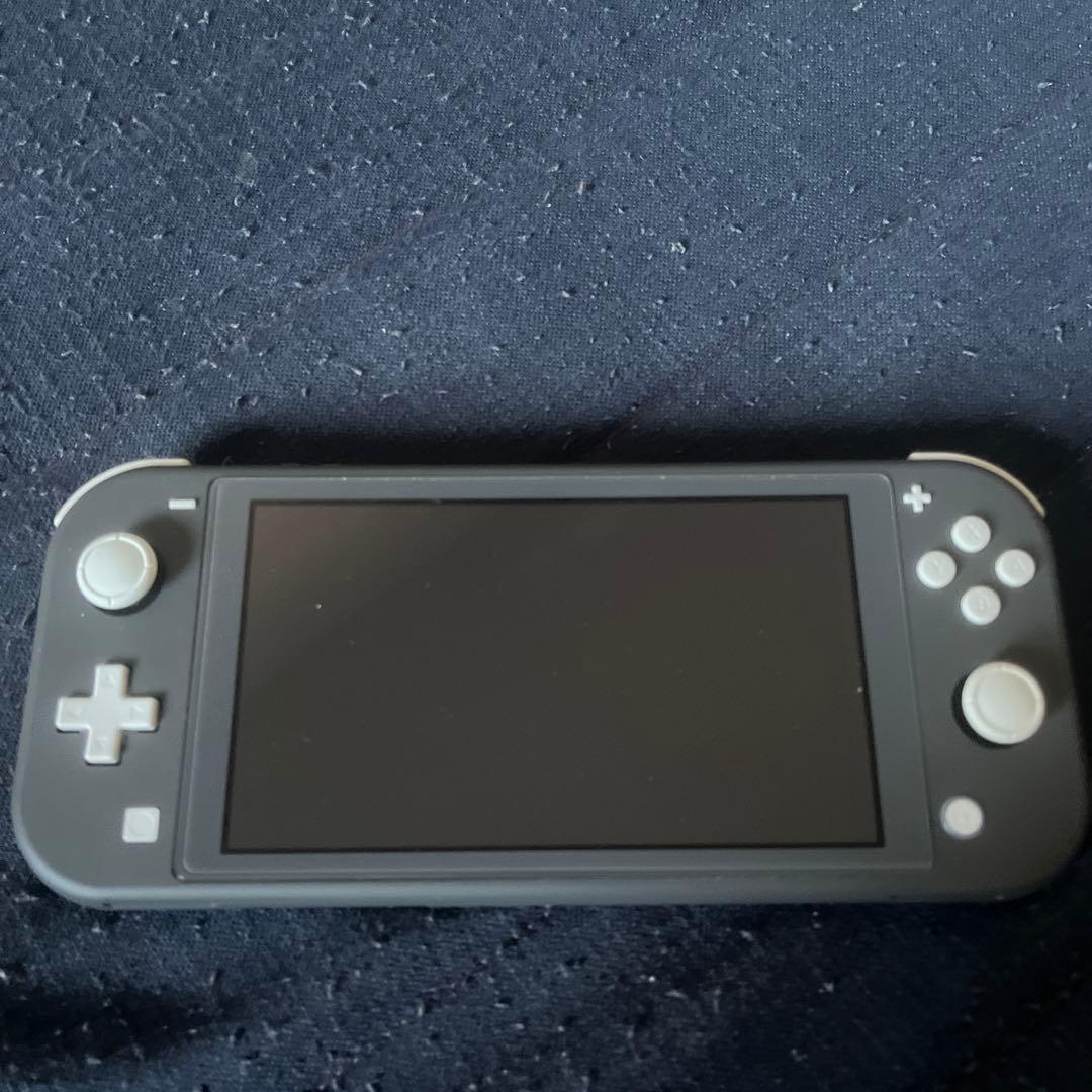 Nintendo Switch Lite グレー 本体　箱　充電器