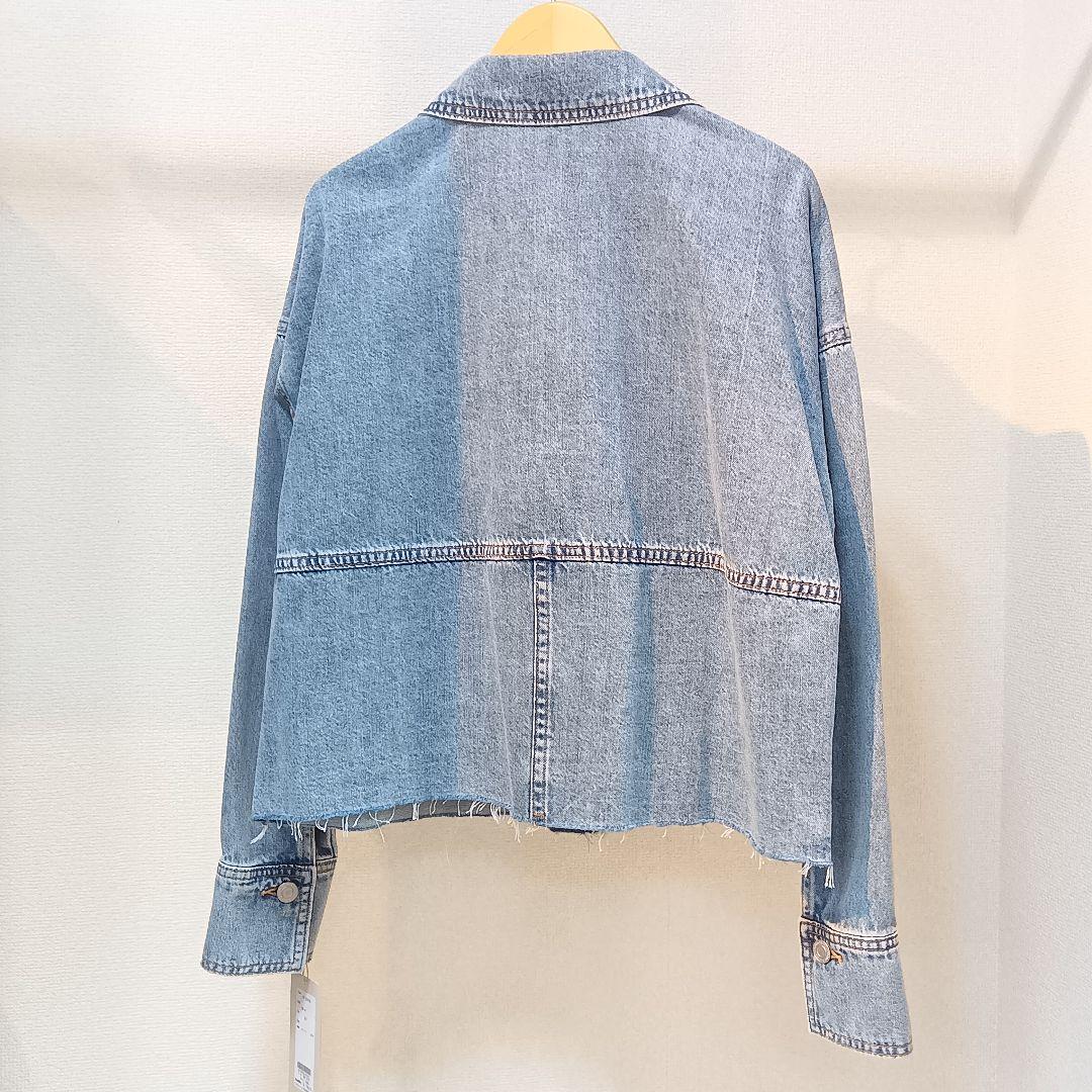 新品タグ付 2026新作 カフネ デニム シャツ ジャケット Mサイズ Mal.