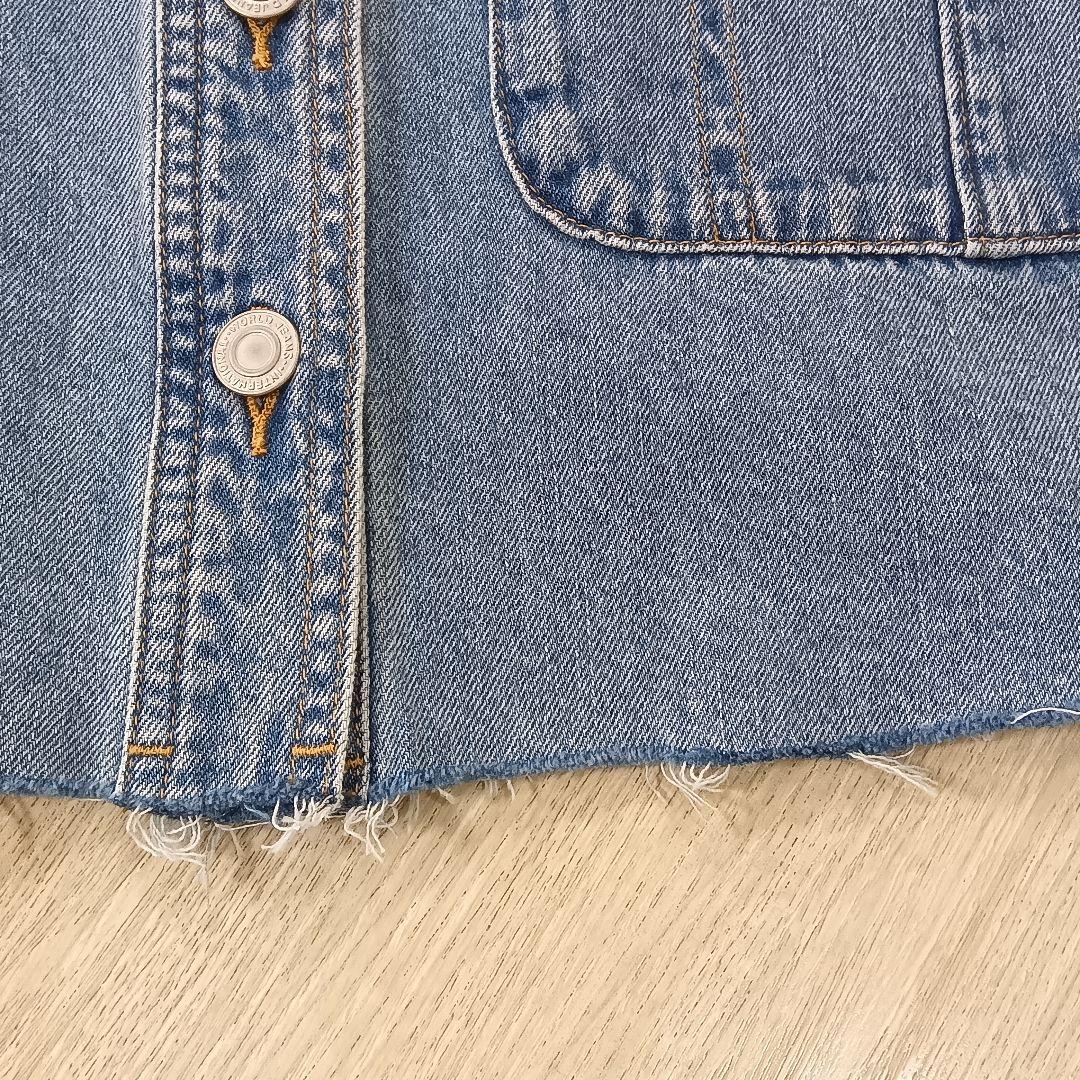 新品タグ付 2026新作 カフネ デニム シャツ ジャケット Mサイズ Mal.