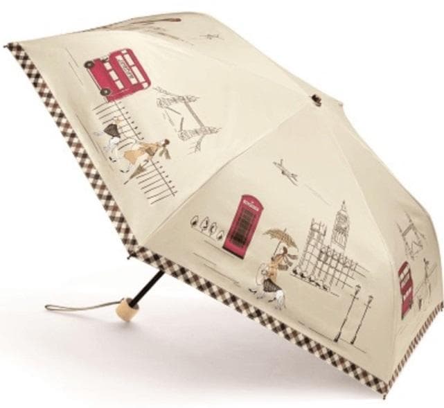 アクアスキュータム 日傘 晴雨兼用傘 / 折りたたみ / JAL機内販売限定-1