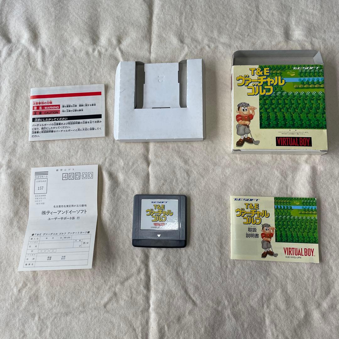 バーチャルボーイ本体　ソフト6本セット