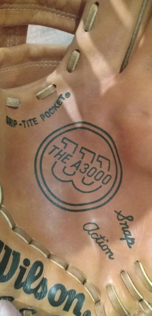 Wilson A3000 MLB 硬式グローブ ブラウン　ウィルソン