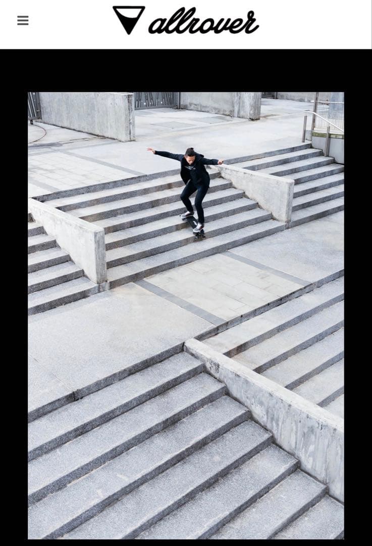 allover スケートボード Stair-Rover
