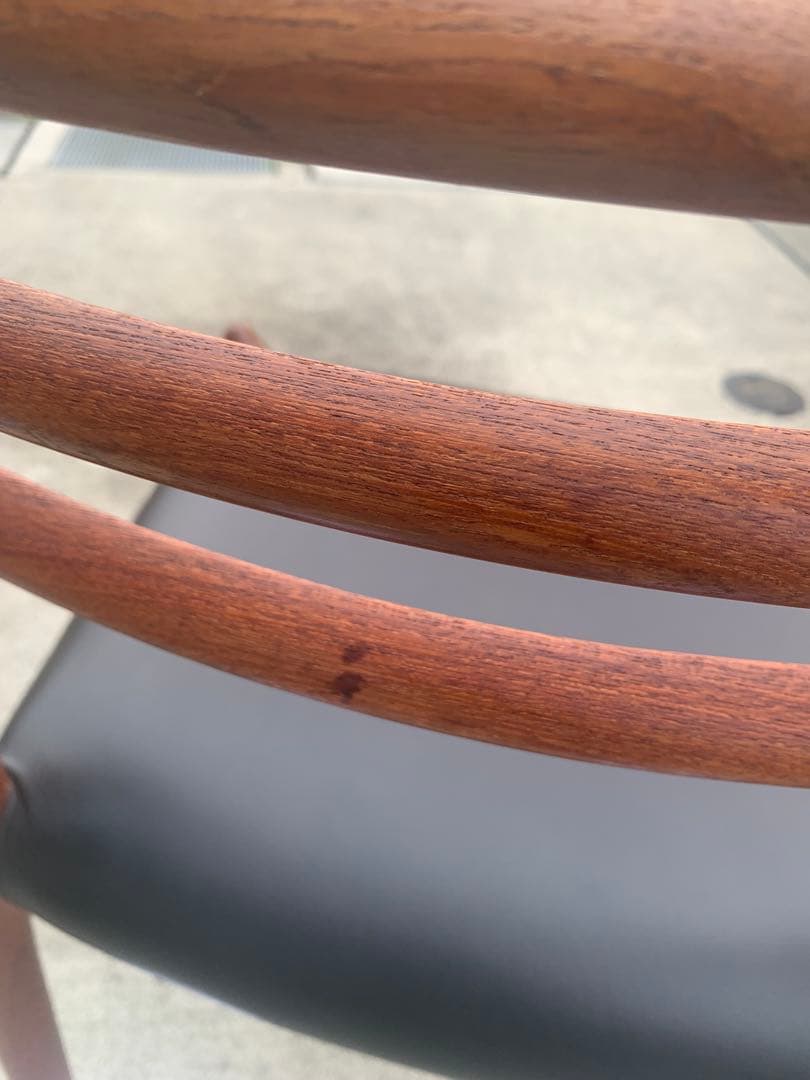 北欧 ヴィンテージチェア J.L.Moller (JLモラー） NO.78本革