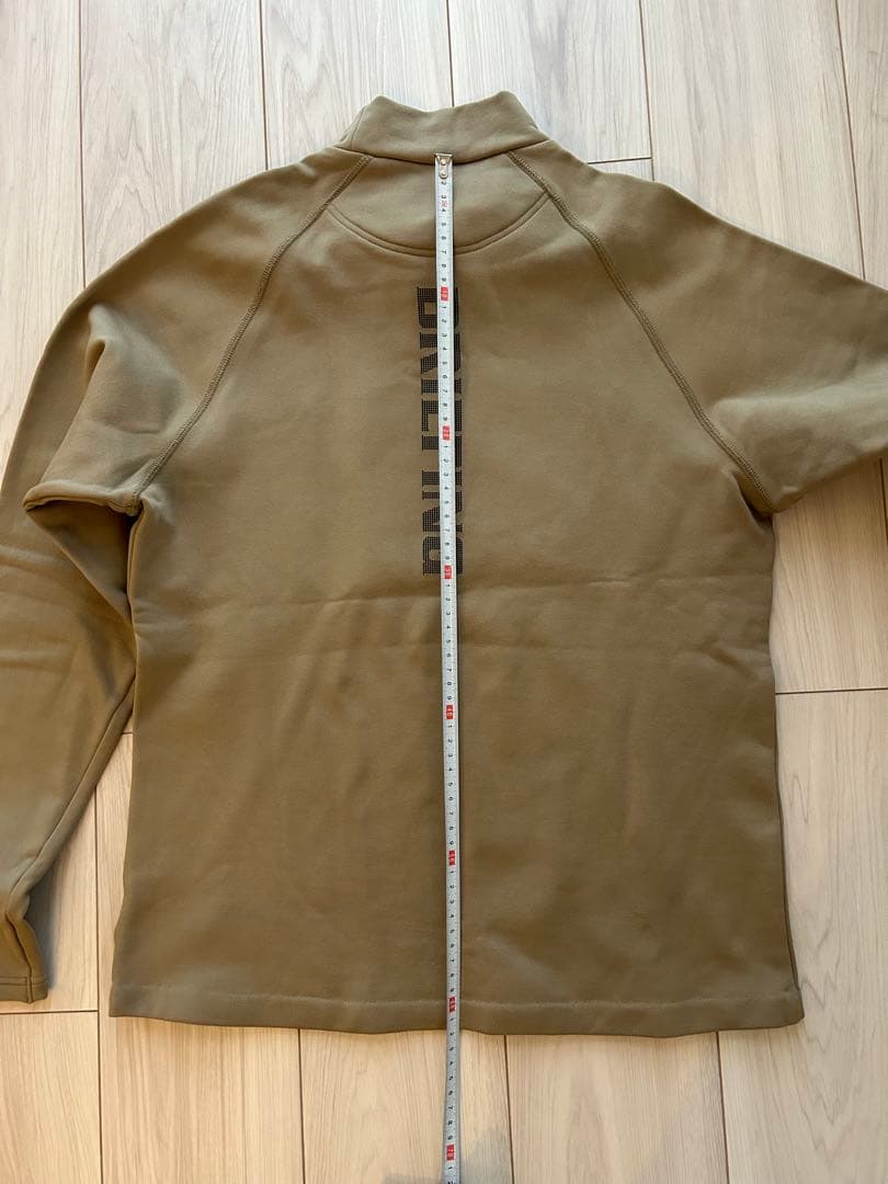 BRIEFING ベージュ タートルネックシャツ Mサイズ