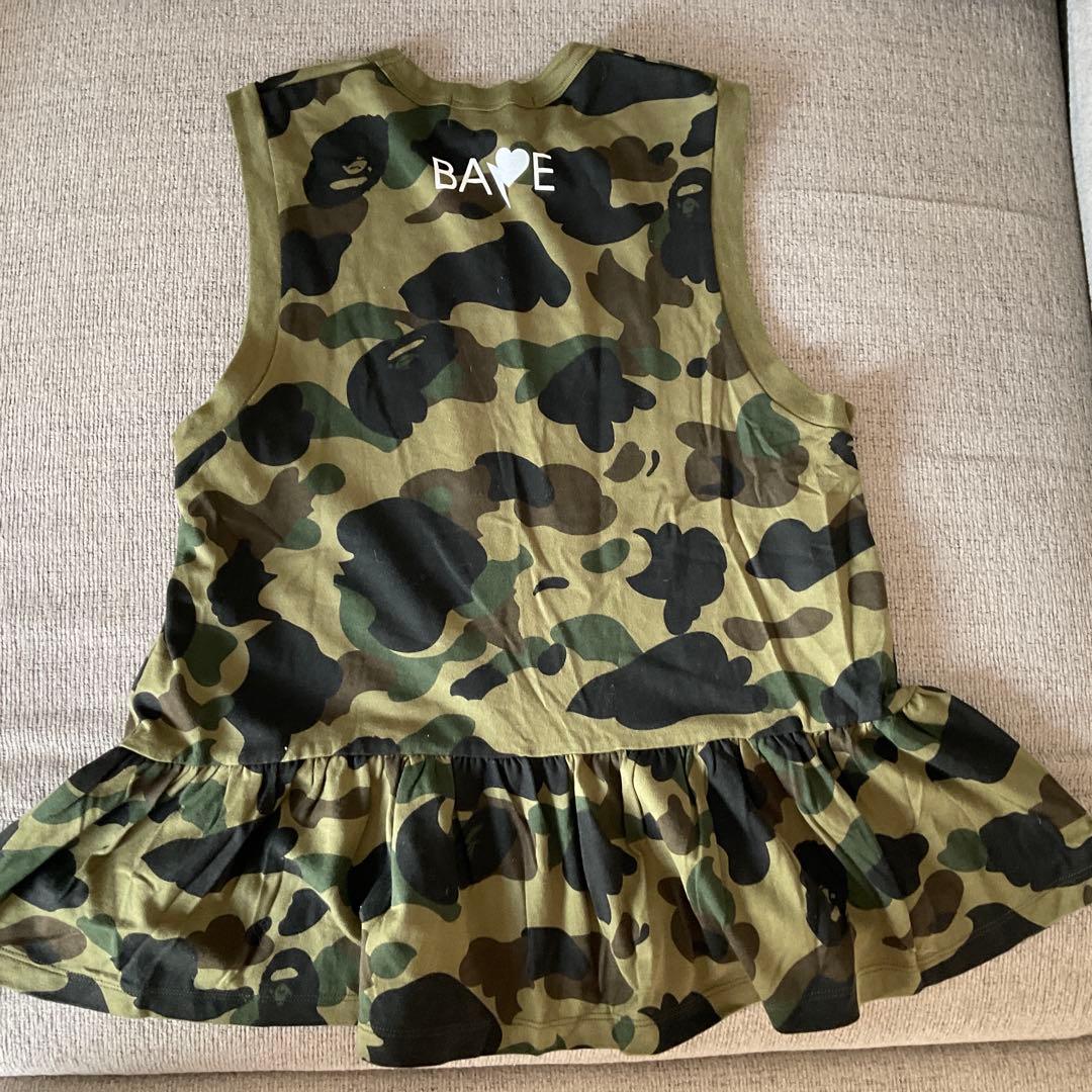 【美品】A Bathing Ape 迷彩柄 ワンピース XS正規品