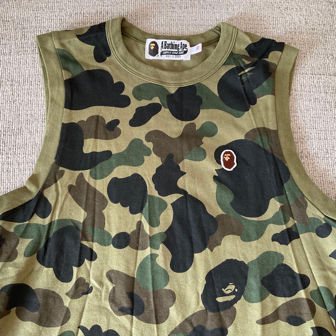 【美品】A Bathing Ape 迷彩柄 ワンピース XS正規品