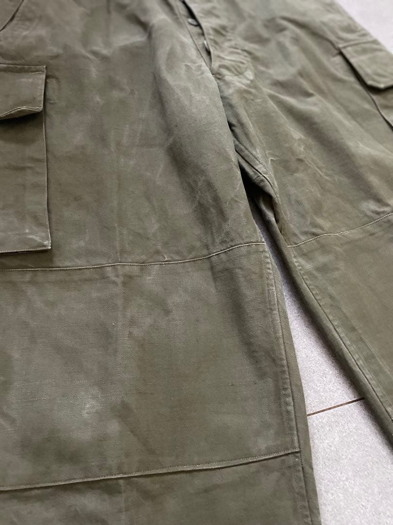 u*0様 フランス軍　ヴィンテージ　M47 パンツ　初期　　3メタルボタン　ユー