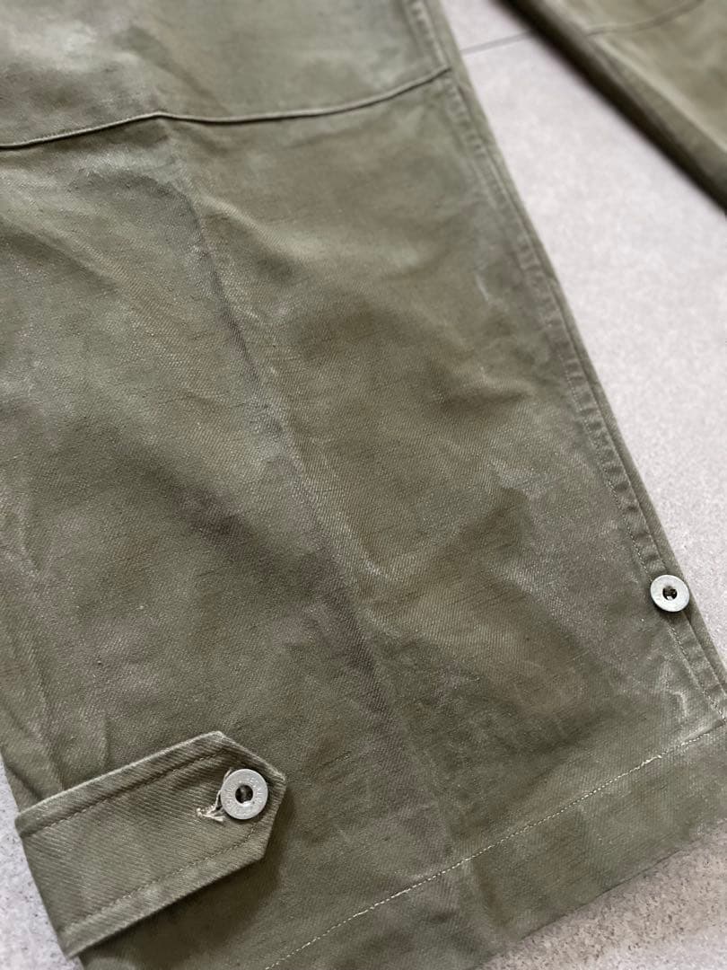u*0様 フランス軍　ヴィンテージ　M47 パンツ　初期　　3メタルボタン　ユー