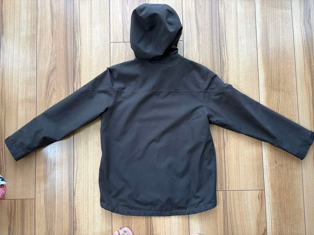 patagonia キッズ・フォーインワン・エブリデー・ジャケットM　ブラック