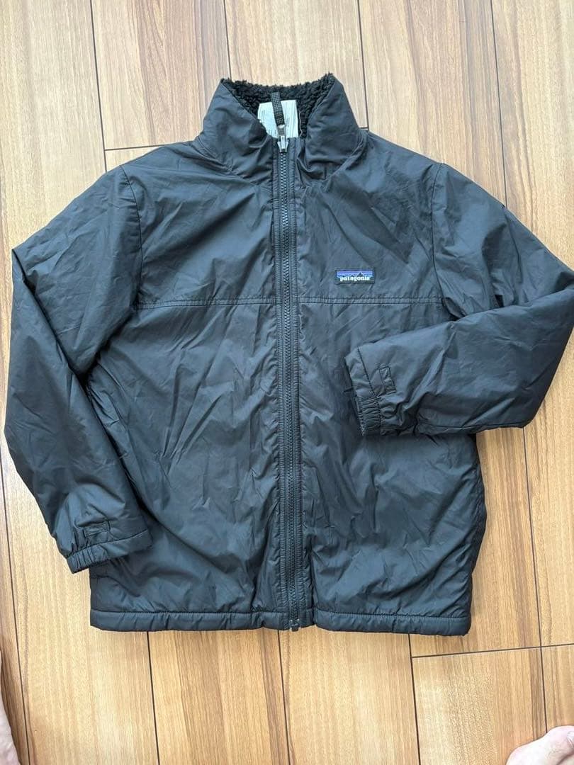 patagonia キッズ・フォーインワン・エブリデー・ジャケットM　ブラック