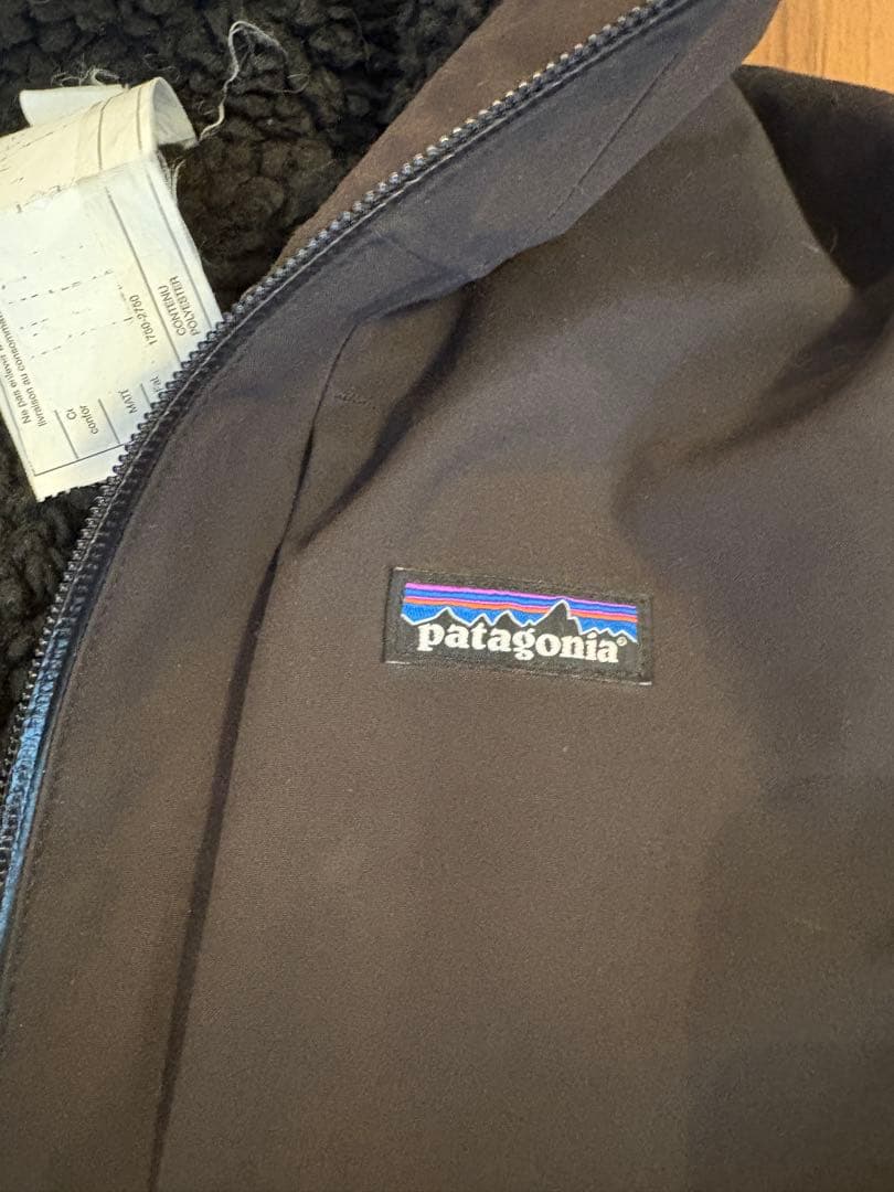 patagonia キッズ・フォーインワン・エブリデー・ジャケットM　ブラック