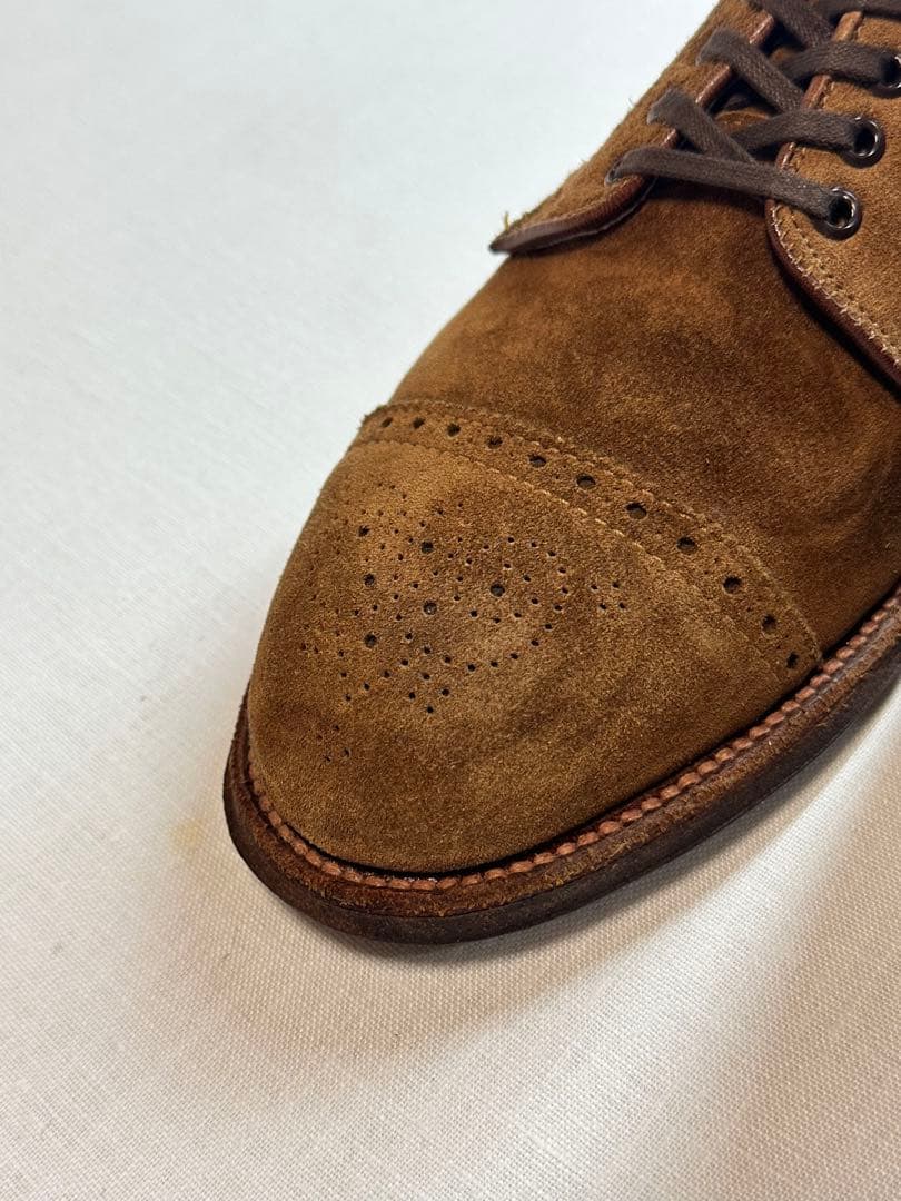 【美品良靴】ALDEN SUEDE MODIFIED BOOTS7D 41822