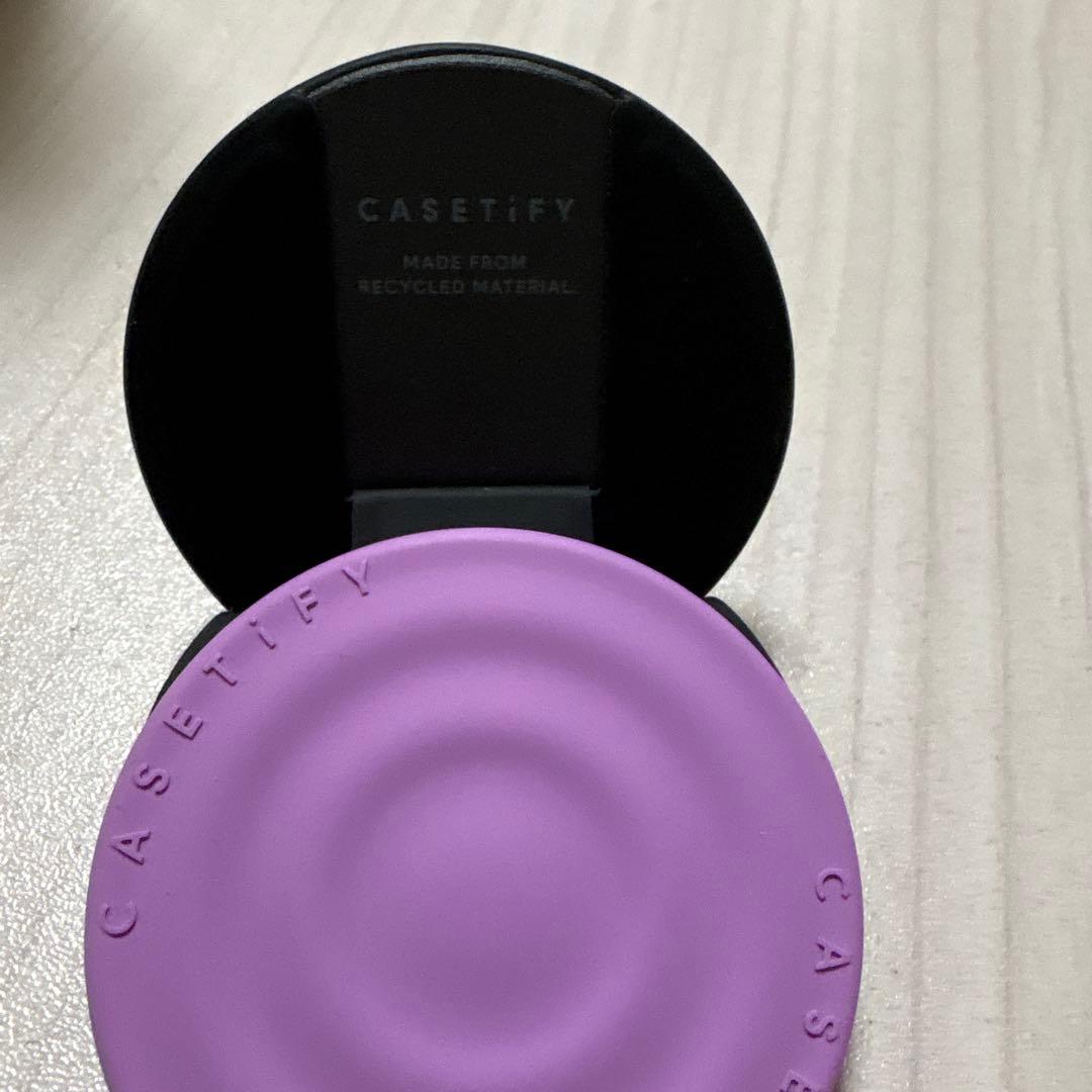 RPCASETiFY iPhone16 ウェーブシリコン＋グリップスタンド