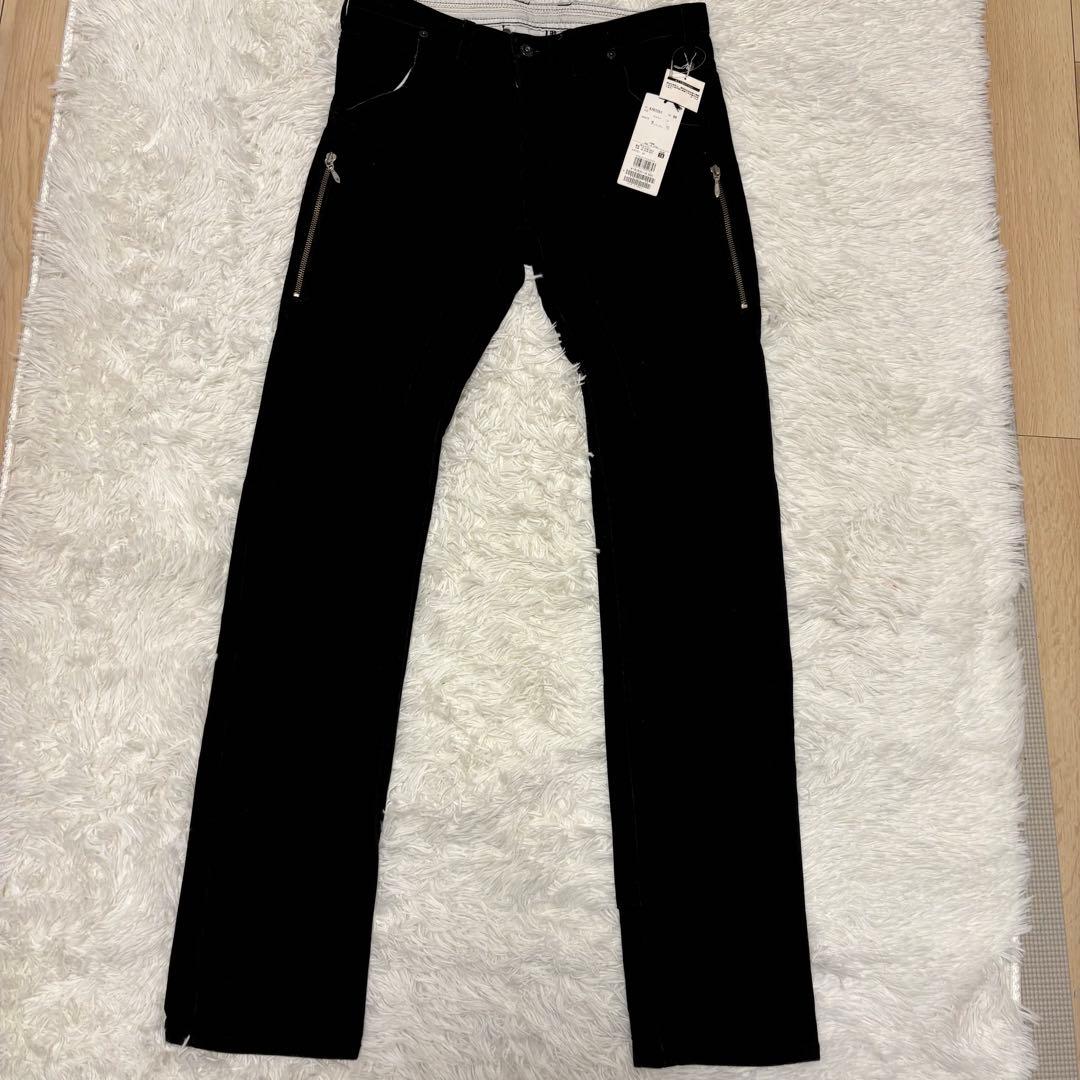 【タグ付き】 ヨウジヤマモト　AAR y2k 00s ブラック スキニー