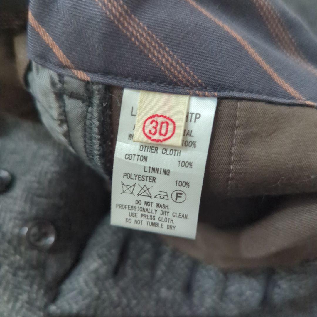 フェローズ PHERROW’S ウール パンツ スラックス ヘリンボーン w30