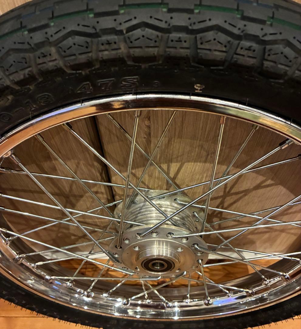 美品！CB400FOUR　純正スポークホイール 前後セットCB400F