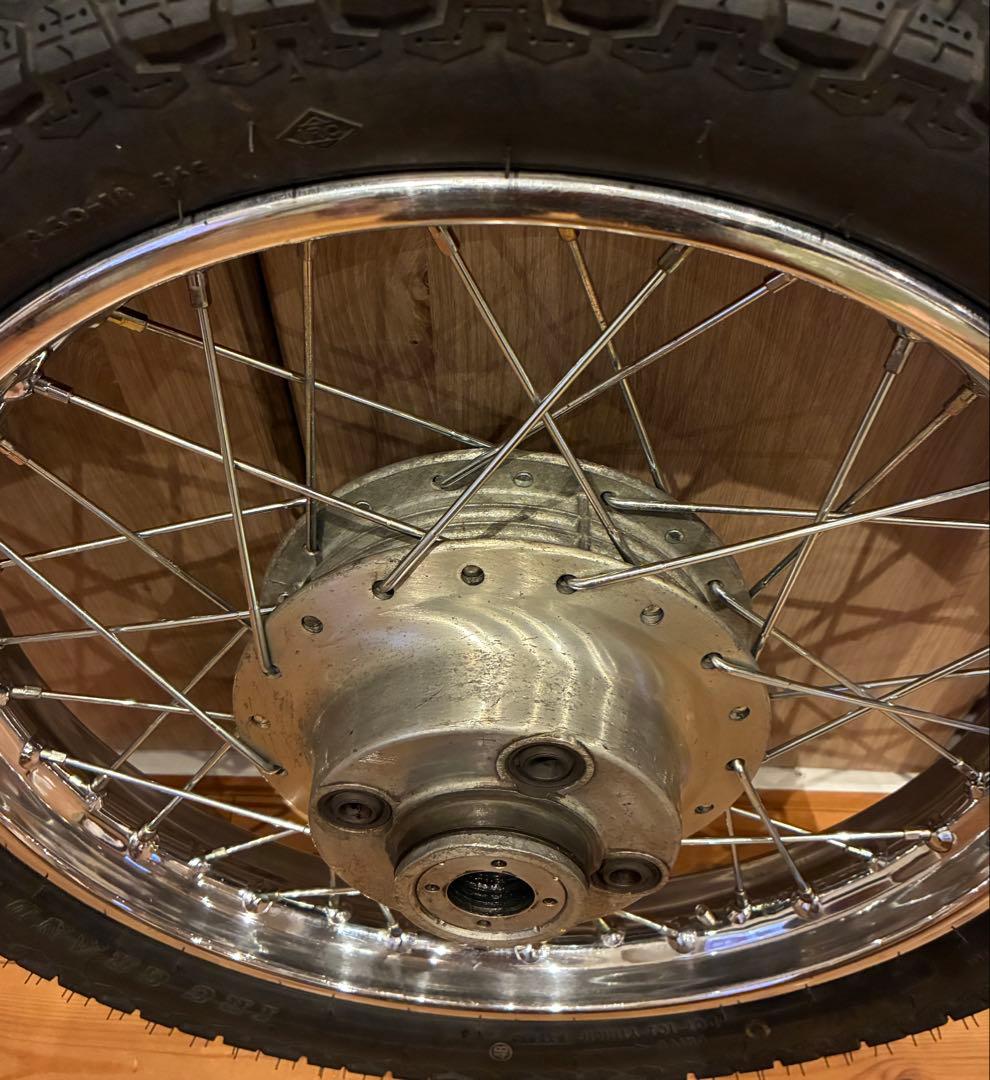 美品！CB400FOUR　純正スポークホイール 前後セットCB400F