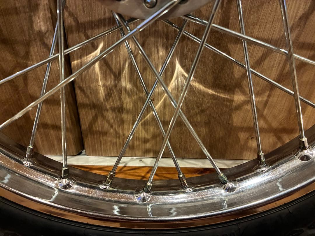 美品！CB400FOUR　純正スポークホイール 前後セットCB400F