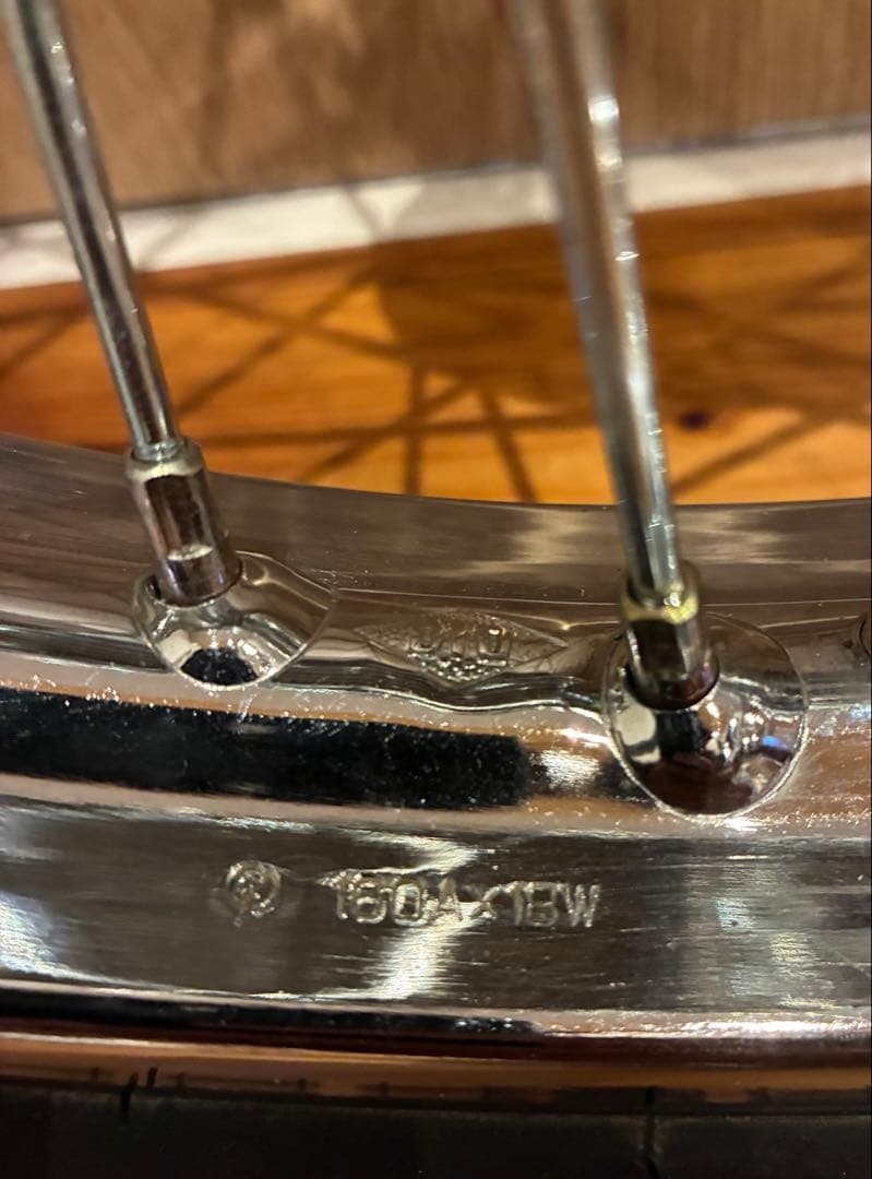 美品！CB400FOUR　純正スポークホイール 前後セットCB400F