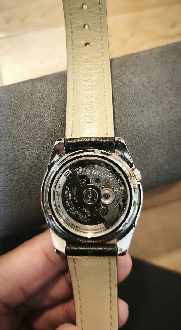 「councilmeetin1984」セイコー 5　ベルト新品同様