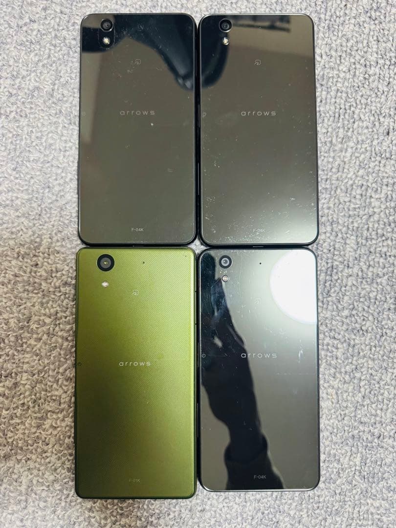 arrows F-04K.3台、F-01K.1台